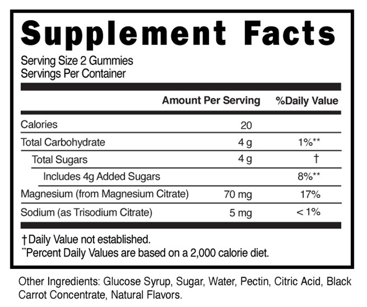 Magnesium-Citrate-Gummies-Supplement-Facts