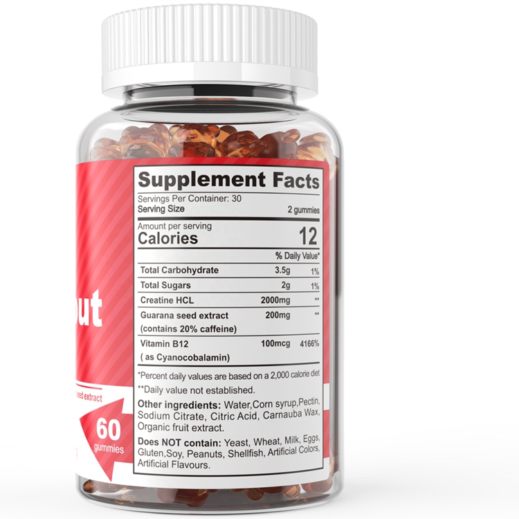 creatine HCL gummies fact supplements